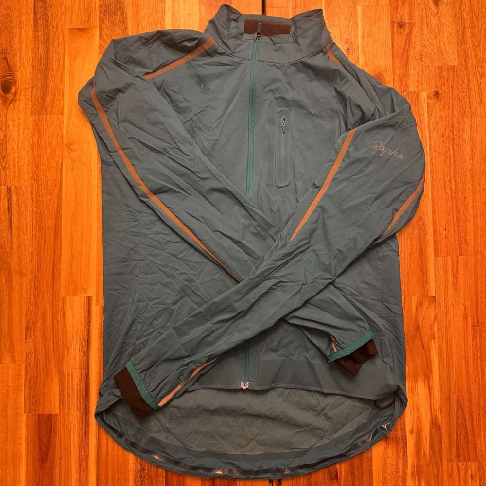 Rapha Blue Classic Wind Jacket II • Men’s Medium
